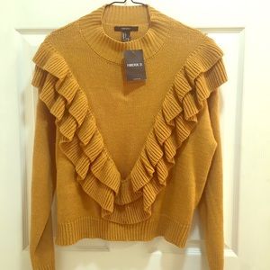 Forever21 Ruffle Sweater